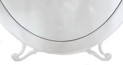 Sterling Silver Art Deco Vanity Mirror