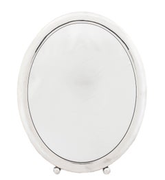 Sterling Silber Art Deco Vanity Spiegel