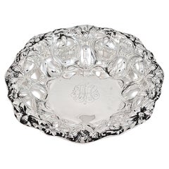 Ciotola in argento sterling in stile Art Nouveau