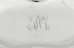 Jugendstil- Brotkorb aus Sterlingsilber