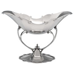 Sterling Silver Art Nouveau Dish