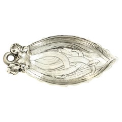 Sterling Silver Art Nouveau Dish