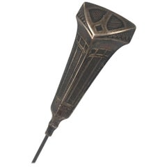 Antique Sterling Silver Art Nouveau Hat Pin, circa 1920