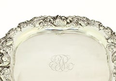 Sterling Silber Jugendstil-Teller