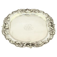 Sterling Silver Art Nouveau Platter