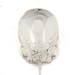 Sterling Silver Art Nouveau Serving Spoon