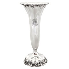 Sterling Silver Art Nouveau Vase, 1906