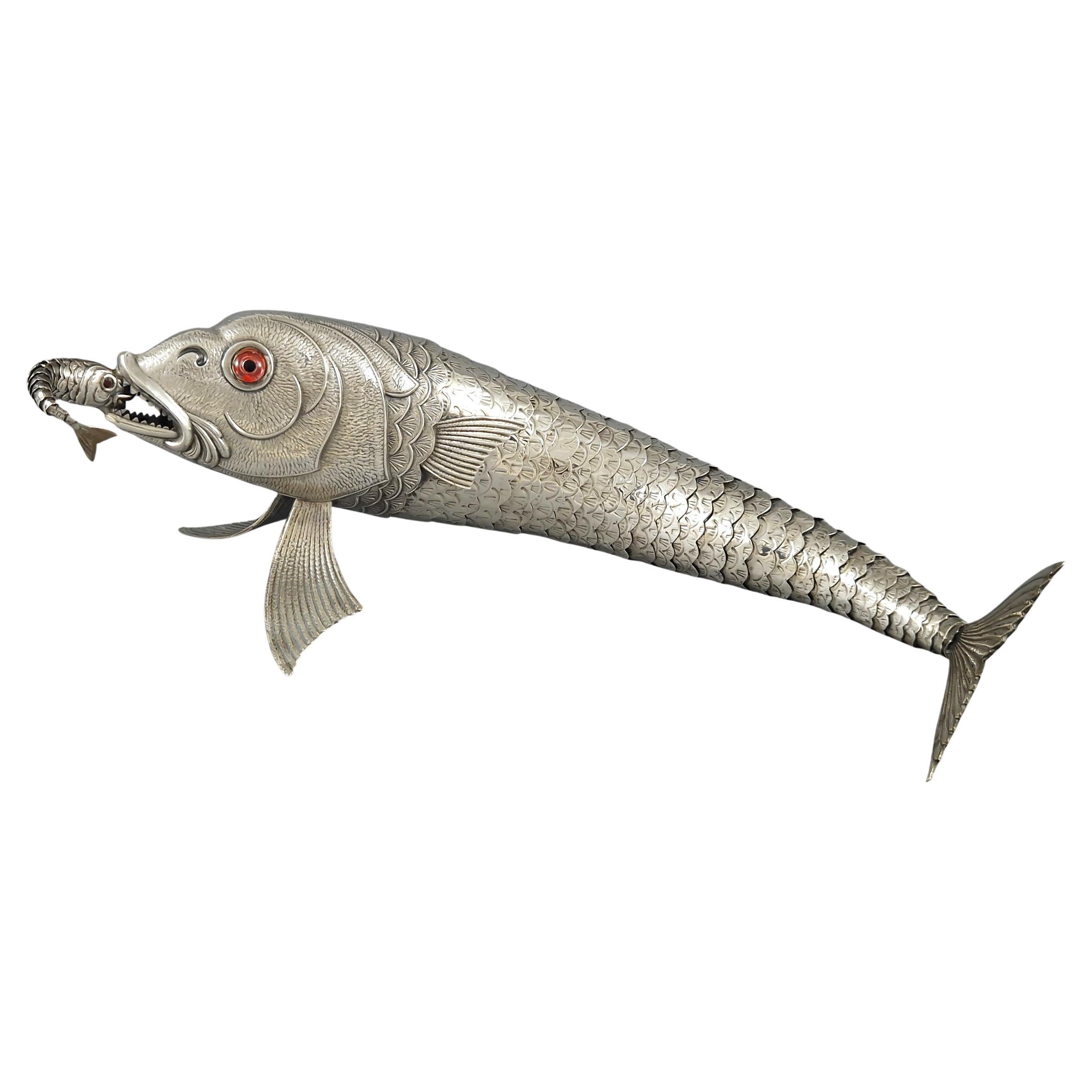 Poisson articulé en A Silver