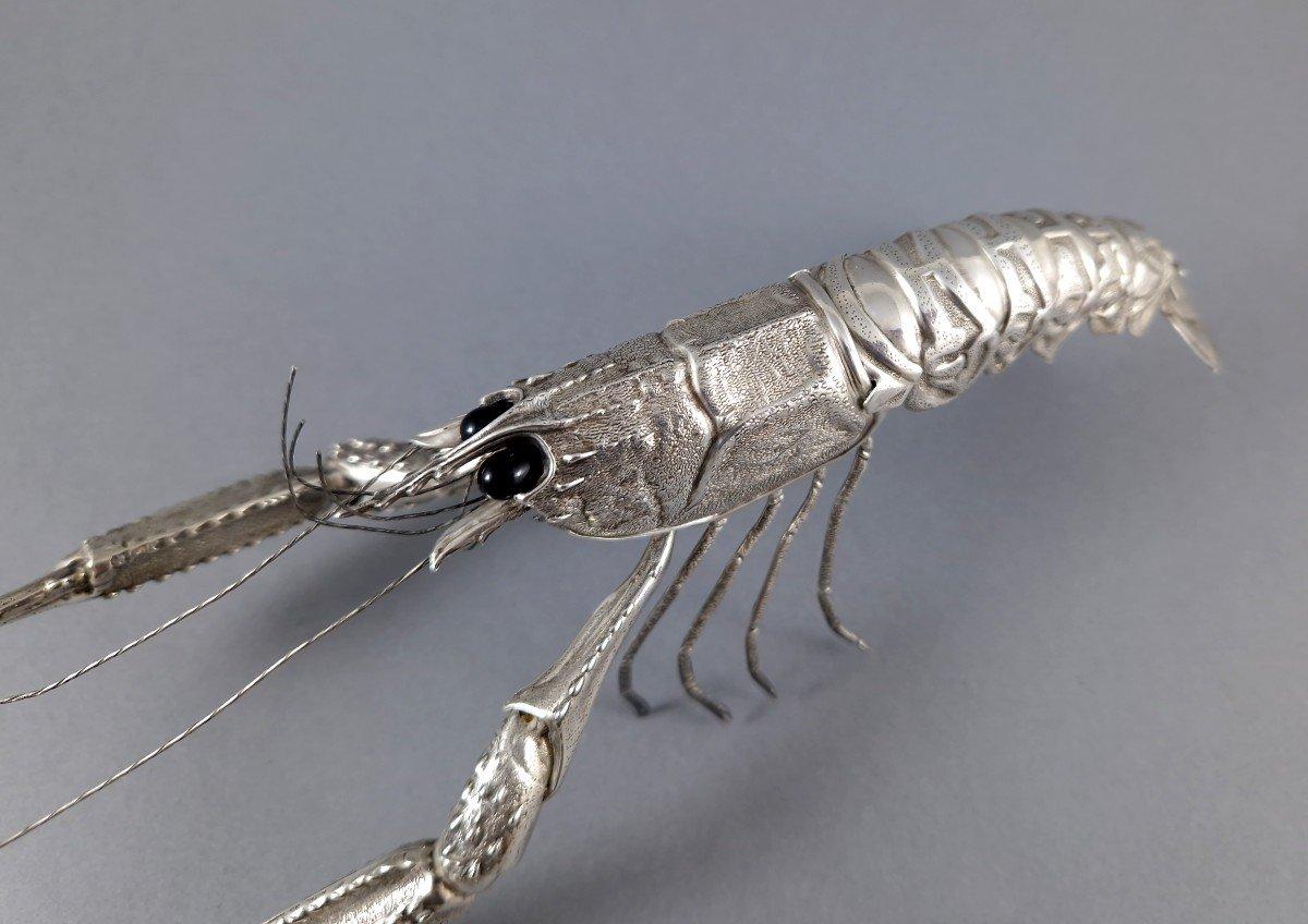 Aragosta articolata in argento sterling In condizioni ottime in vendita a Saint-Ouen, FR