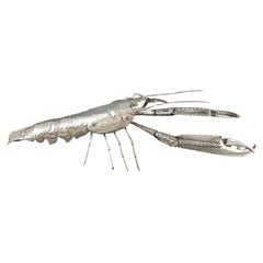 Sterling Silver articulated lobster