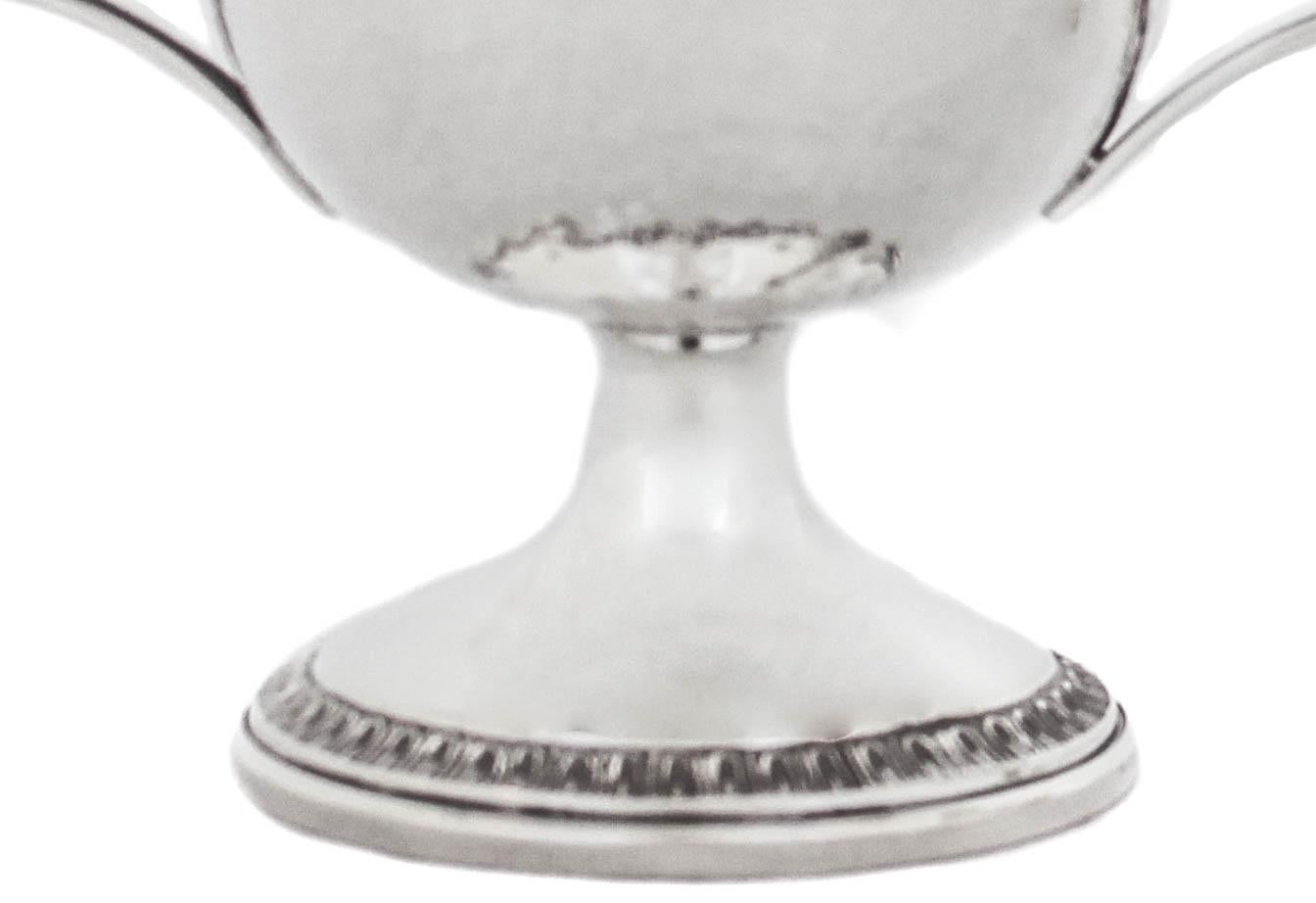 Crema y azúcar de plata de ley Arts and Crafts principios del siglo XX en venta