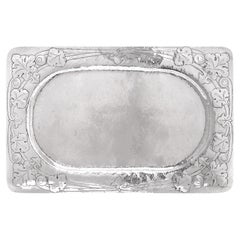 Sterling Silver Arts and Crafts Tray