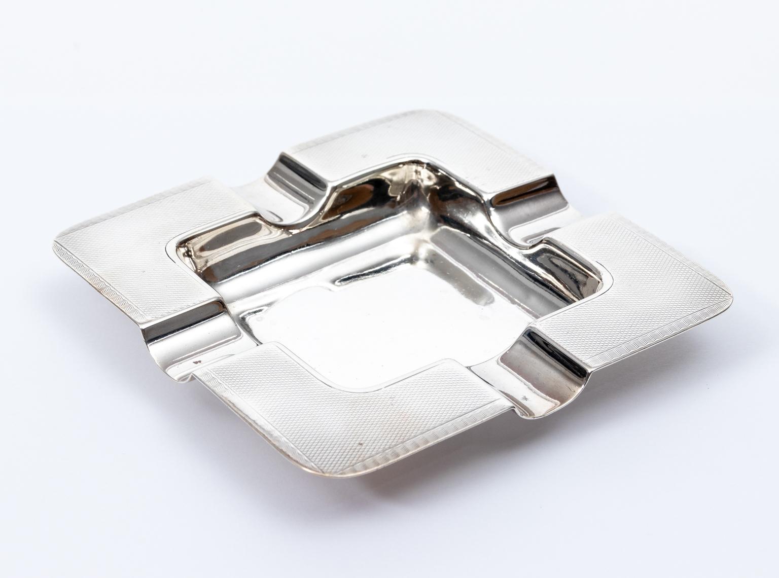 Art Deco Sterling Silver Ashtray