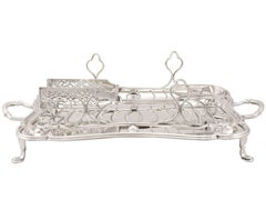 Sterling Silver Asparagus Dish, Antique George V