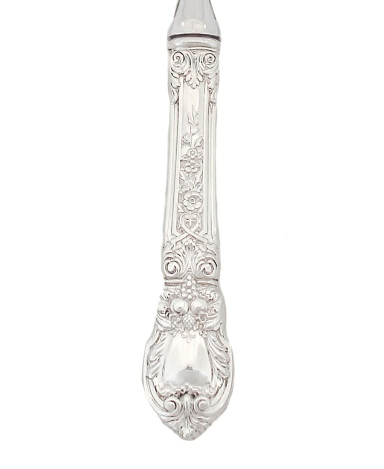 Sterling Silver Asparagus Server For Sale at 1stDibs