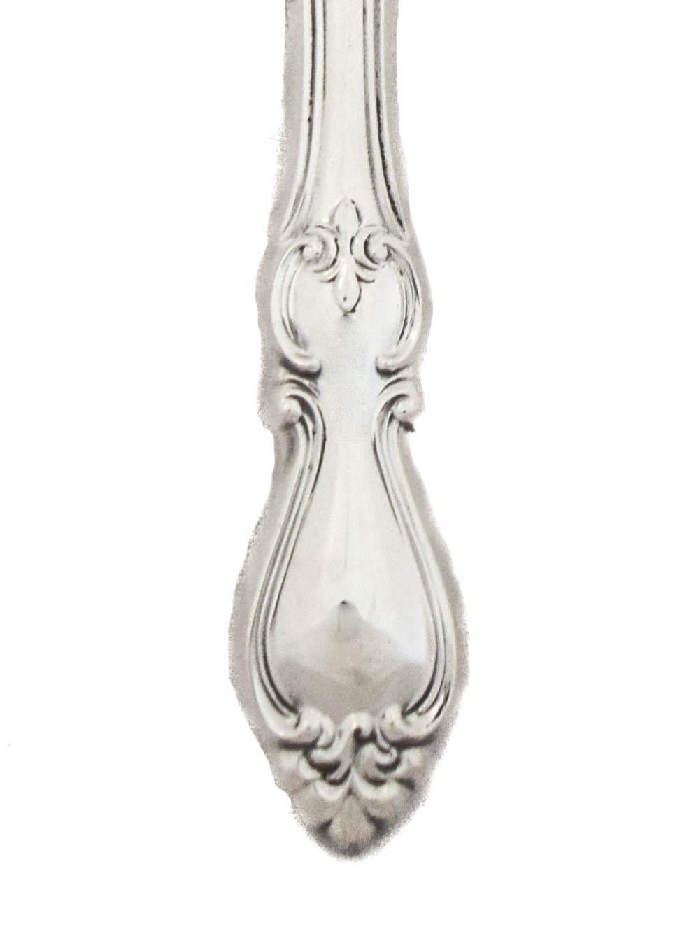 Sterling Silver Asparagus Server In New Condition For Sale In Brooklyn, NY