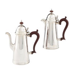 Service à café au lait Asprey Birmingham 1934-1939