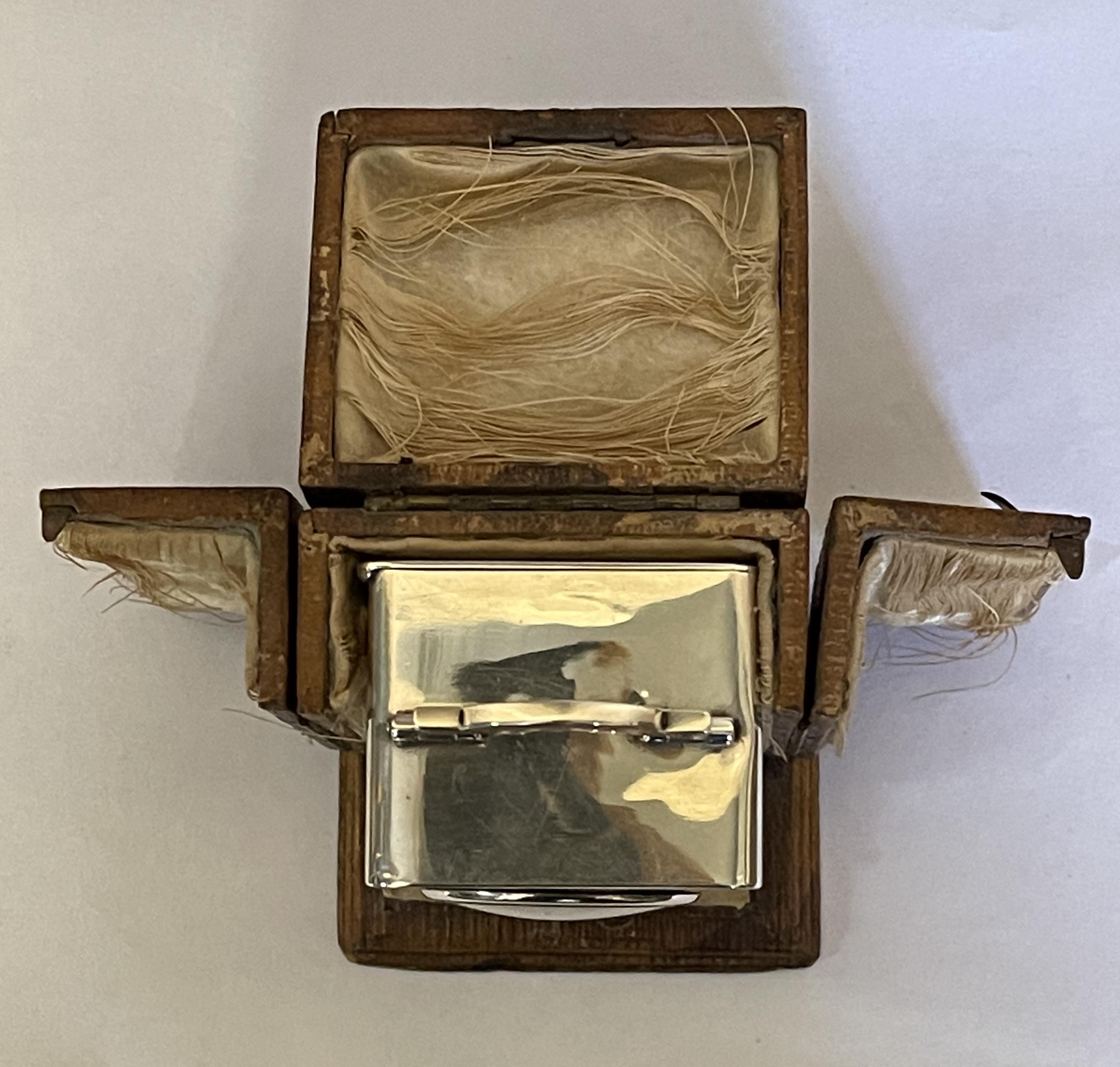 Sterling Silver Asprey & Co London 1913 Miniature Carriage Clock Original Case For Sale 11