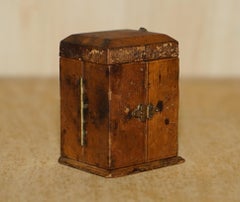 Sterling Silver Asprey & Co London 1913 Miniature Carriage Clock Original Case