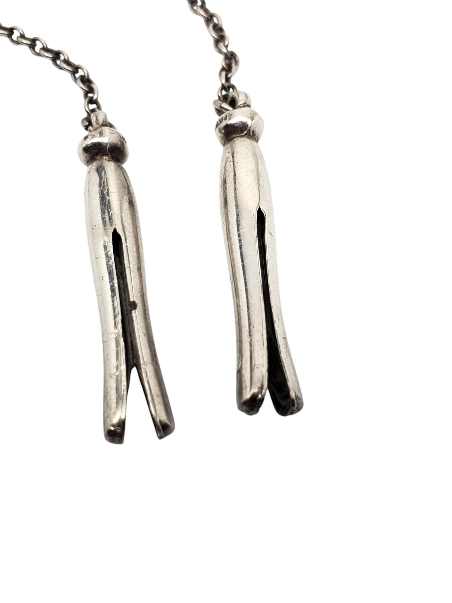 Clip per bavaglini in argento Sterling # 19691 in vendita 1