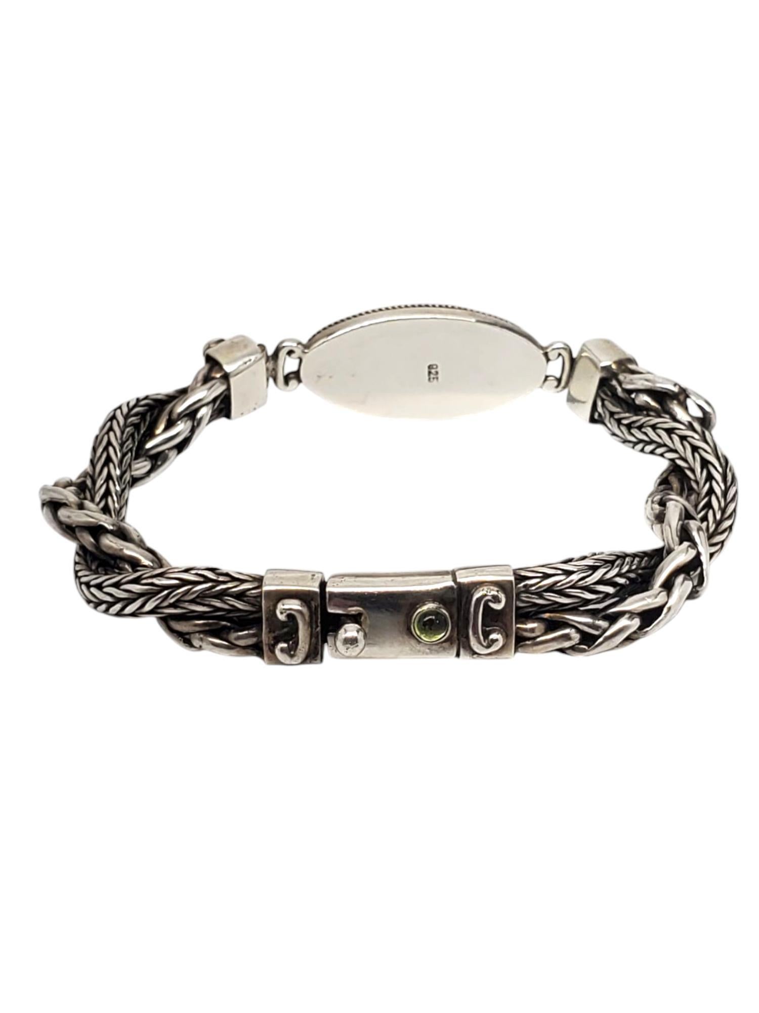 Bracciale a catena in argento balinese #21172 in vendita 7