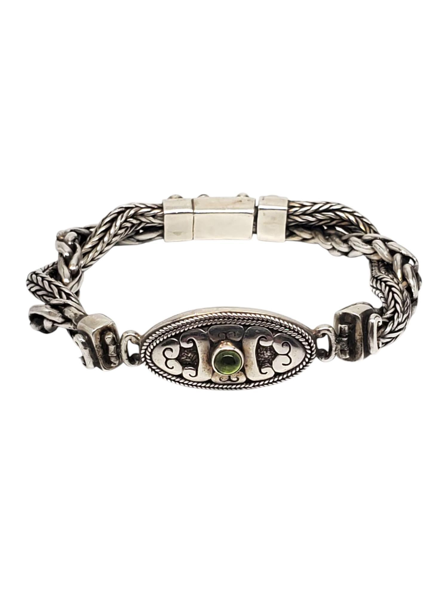 Bracciale a catena in argento balinese #21172 in vendita 9
