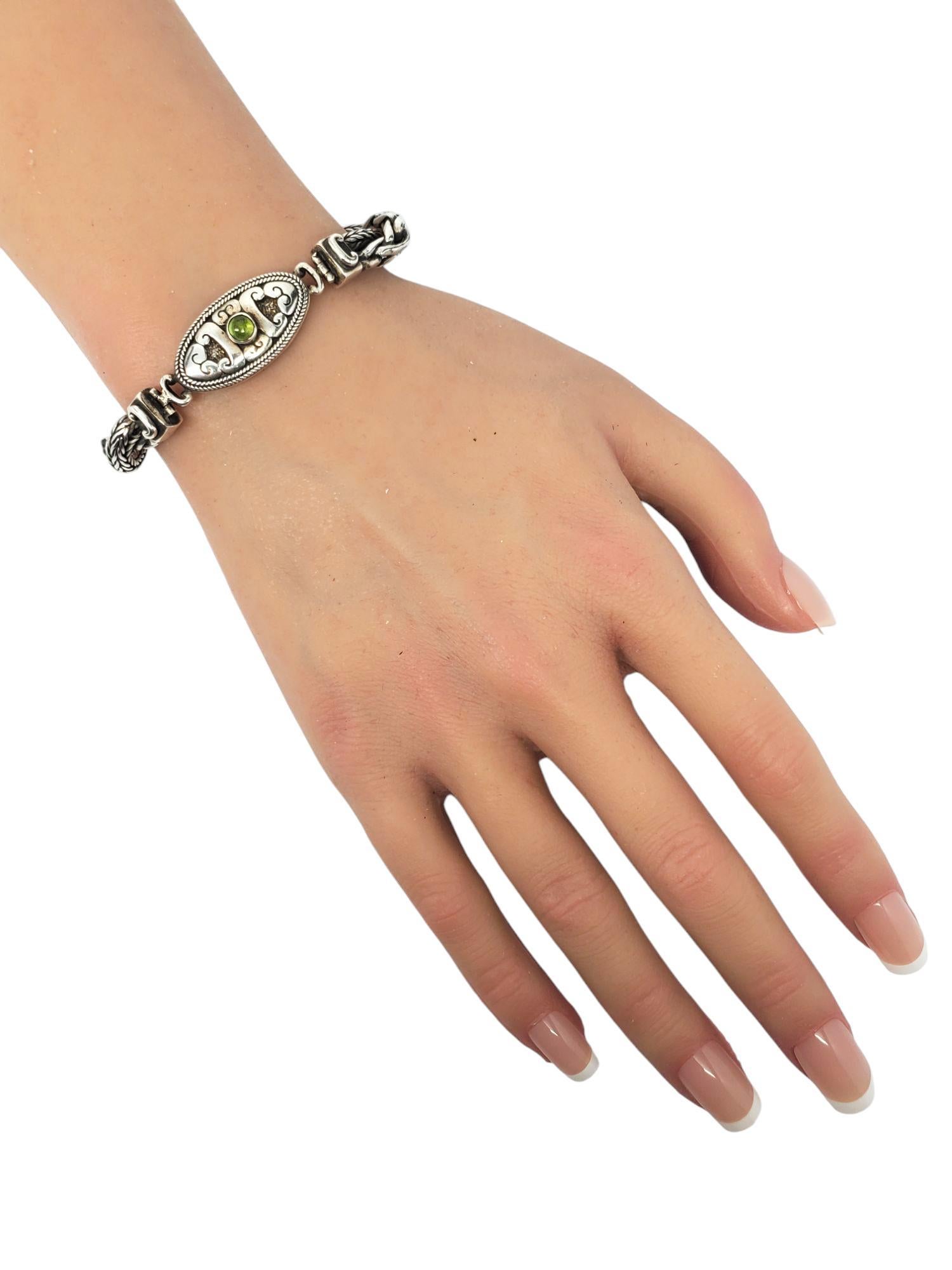Bracciale a catena in argento balinese #21172 In condizioni buone in vendita a Washington Depot, CT