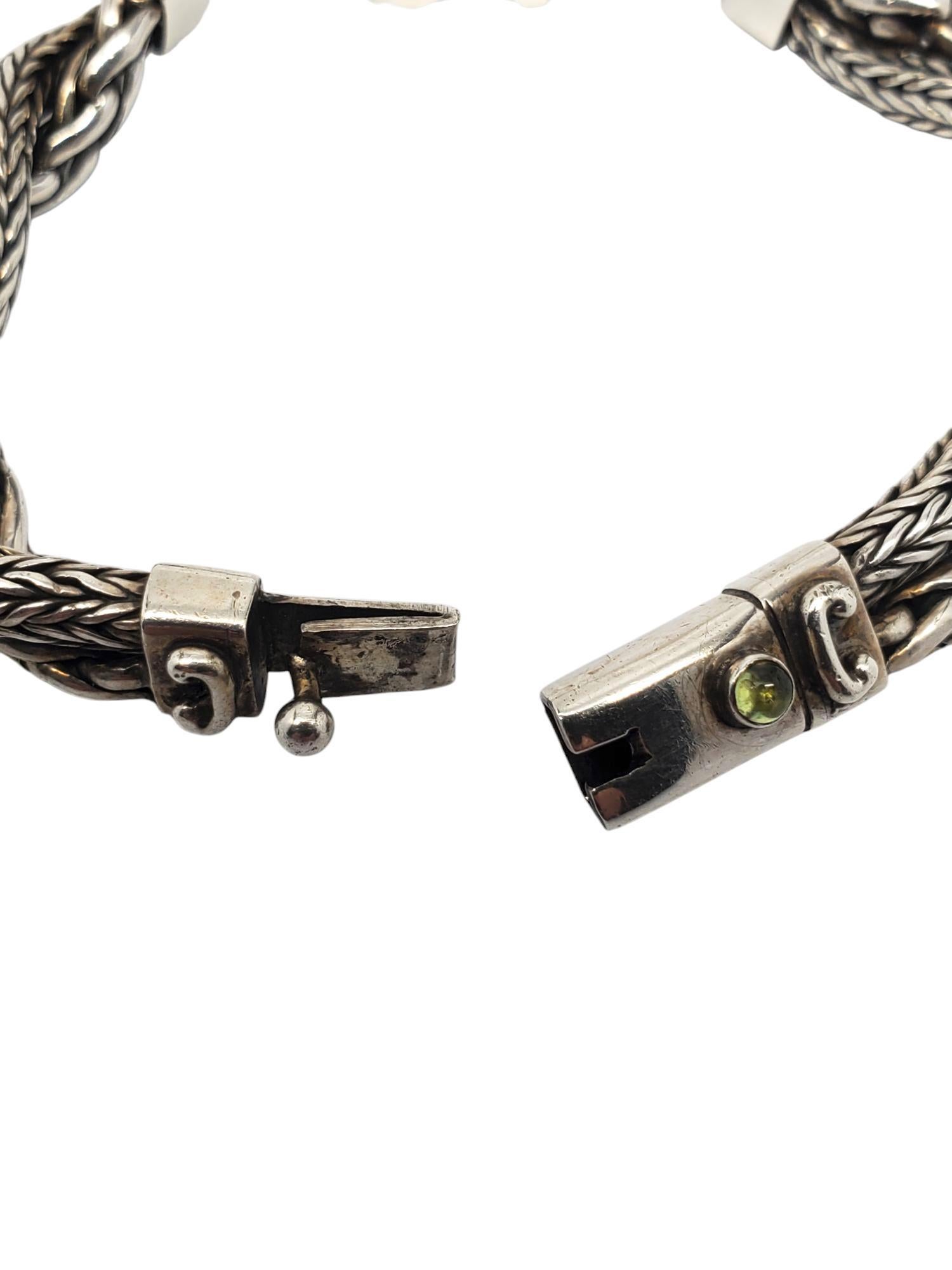 Bracciale a catena in argento balinese #21172 in vendita 4