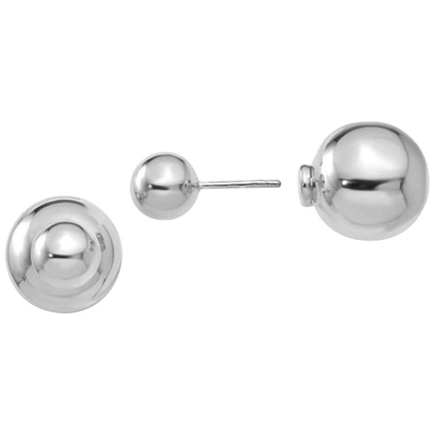 Stud with ball back earrings Clearance