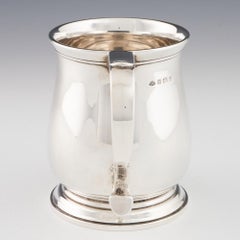 Silver Baluster Tankard Birmingham 1934