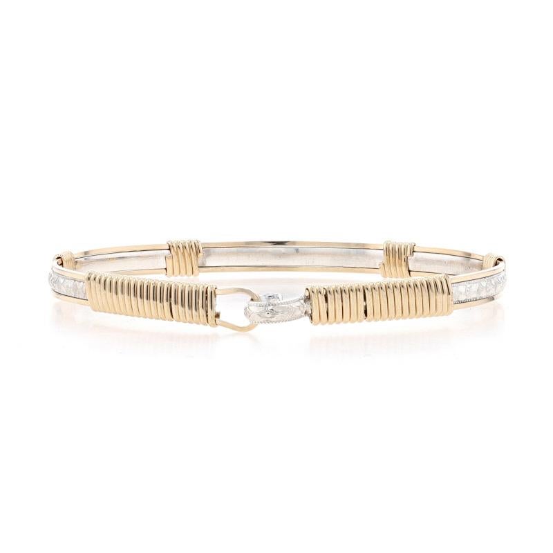 Women's Sterling Silver Bangle Bracelet 7 1/4