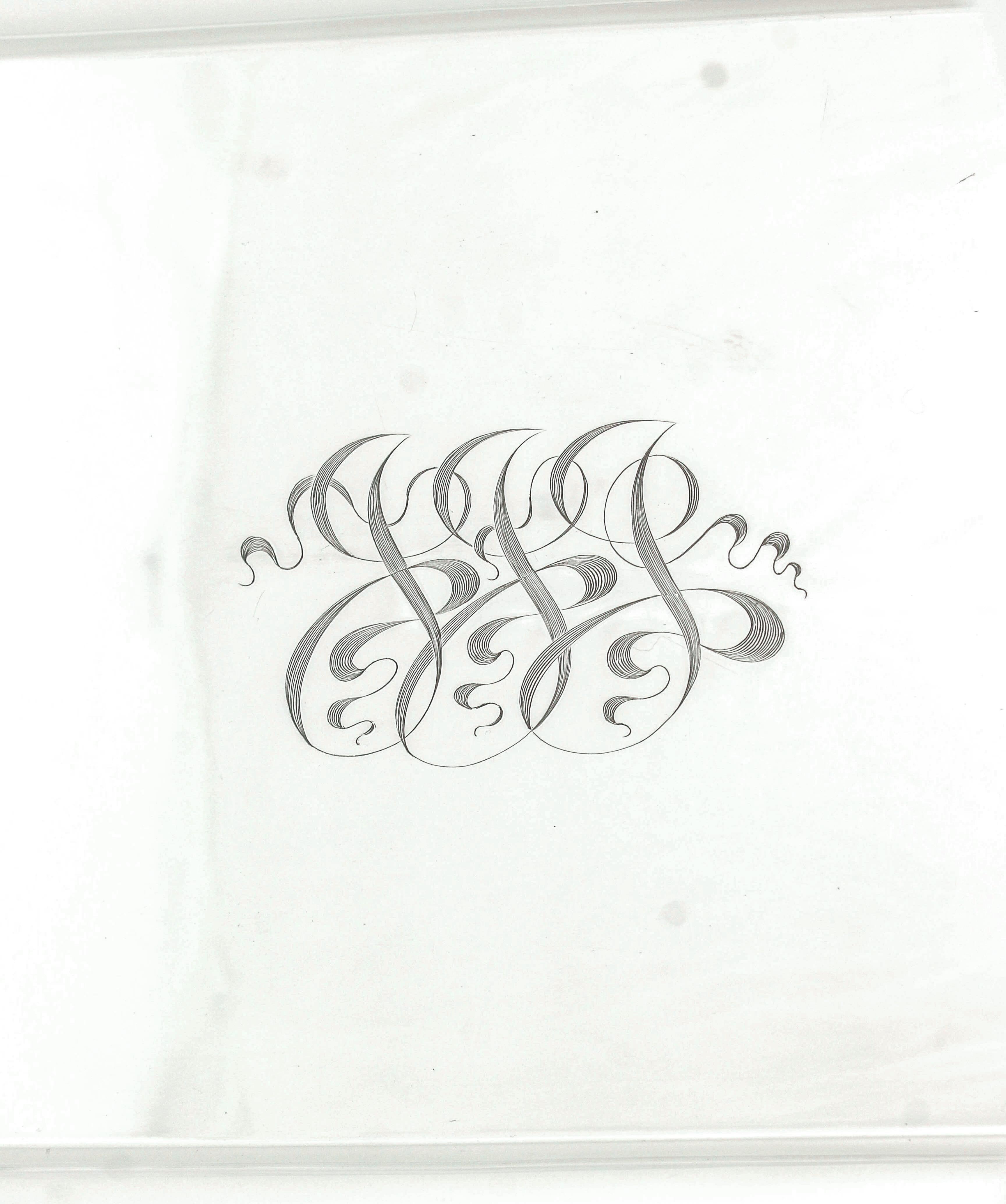 American Sterling Silver Bar Tray For Sale