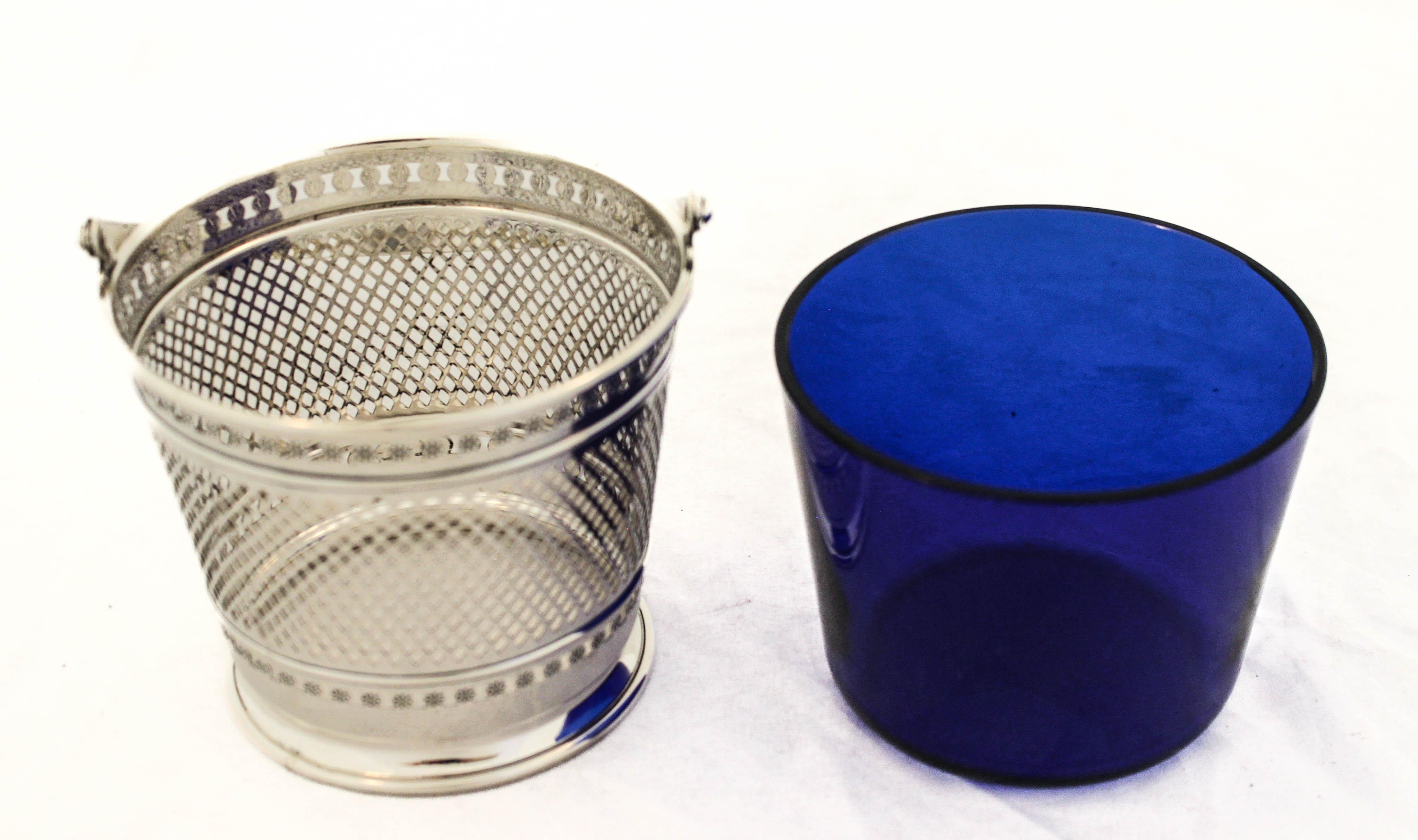 Mid-20th Century Sterling Silver Basket