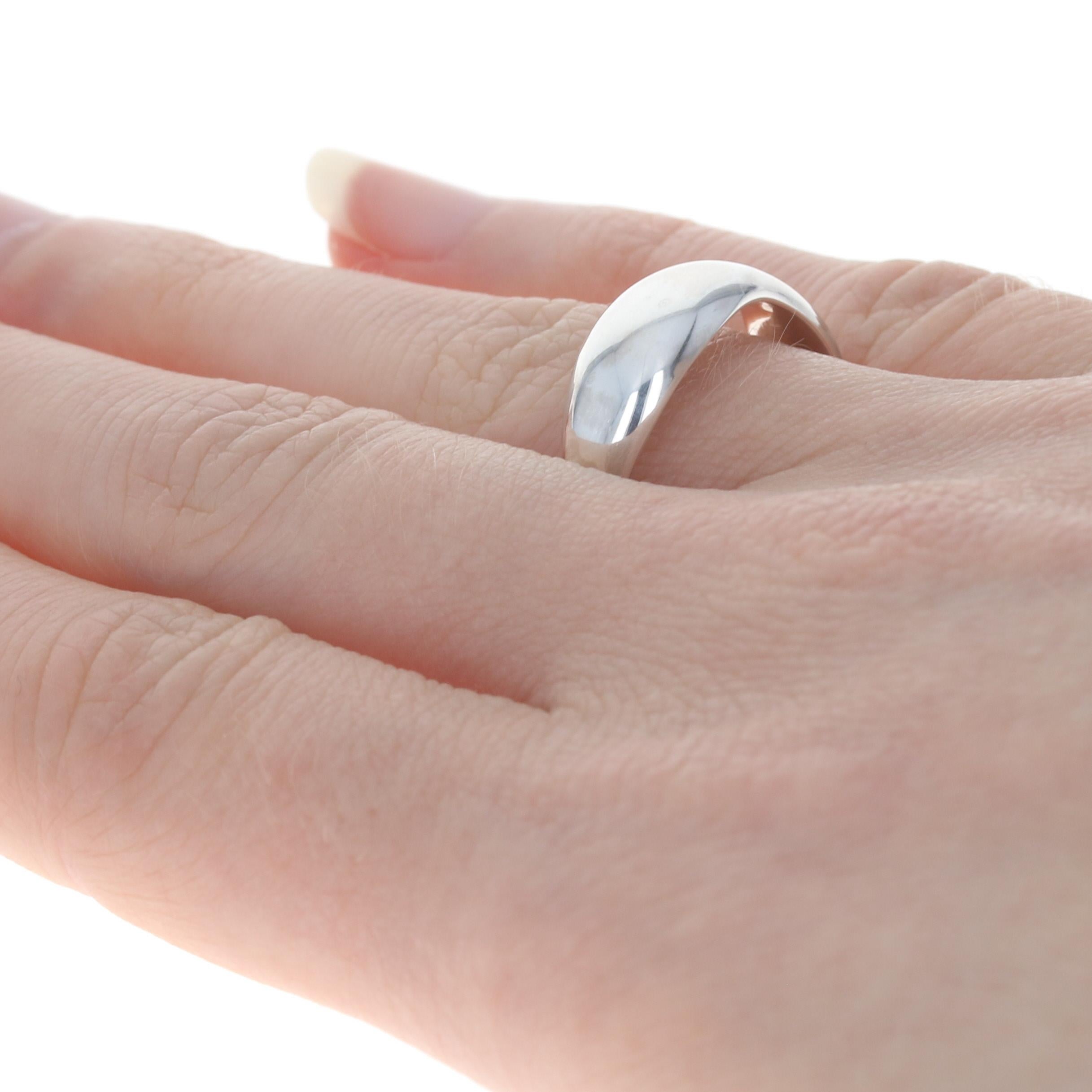 in vendita:  Anello in argento Bastian Inverun Curved Statement Band, 925 4