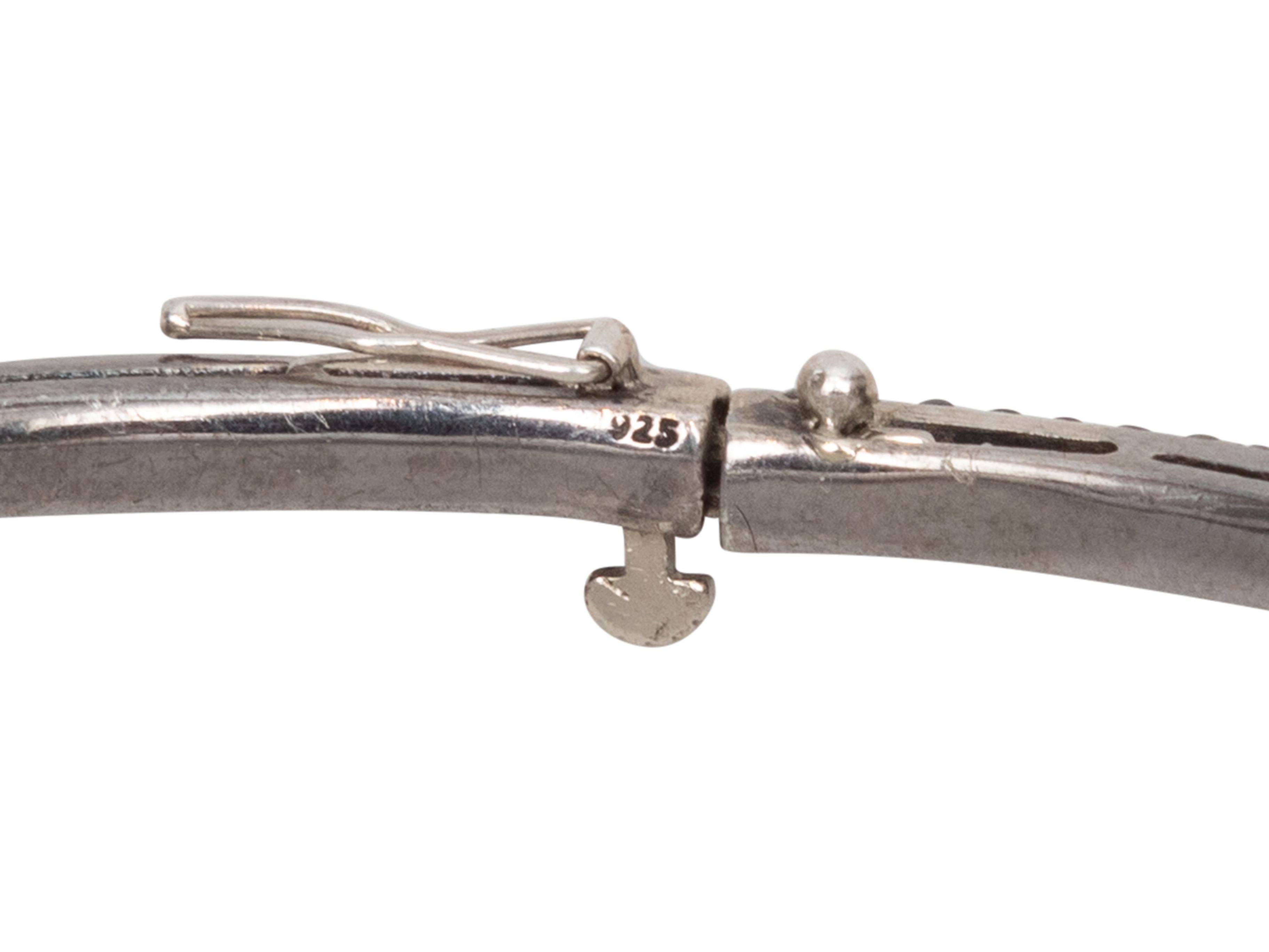 Sterling Silber Bavna Pave Diamant Armreif Armband im Zustand „Gut“ im Angebot in New York, NY