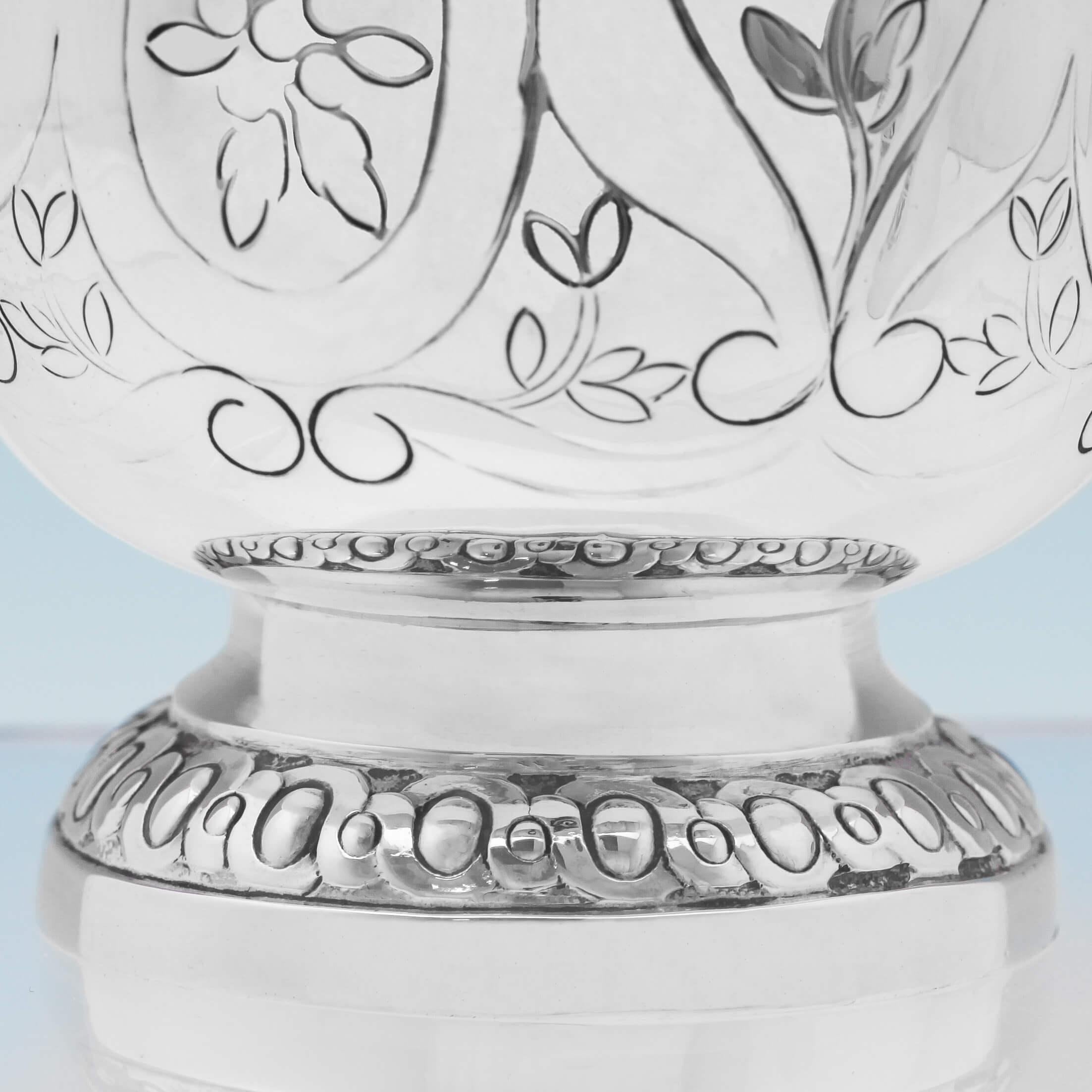 Arts and Crafts Duchess of Sutherlands Cripples Guild Antique Sterling Silver Beaker from 1912