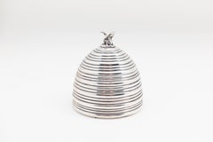 Sterling Silver Beehive Bank by Kerr Dated 1911