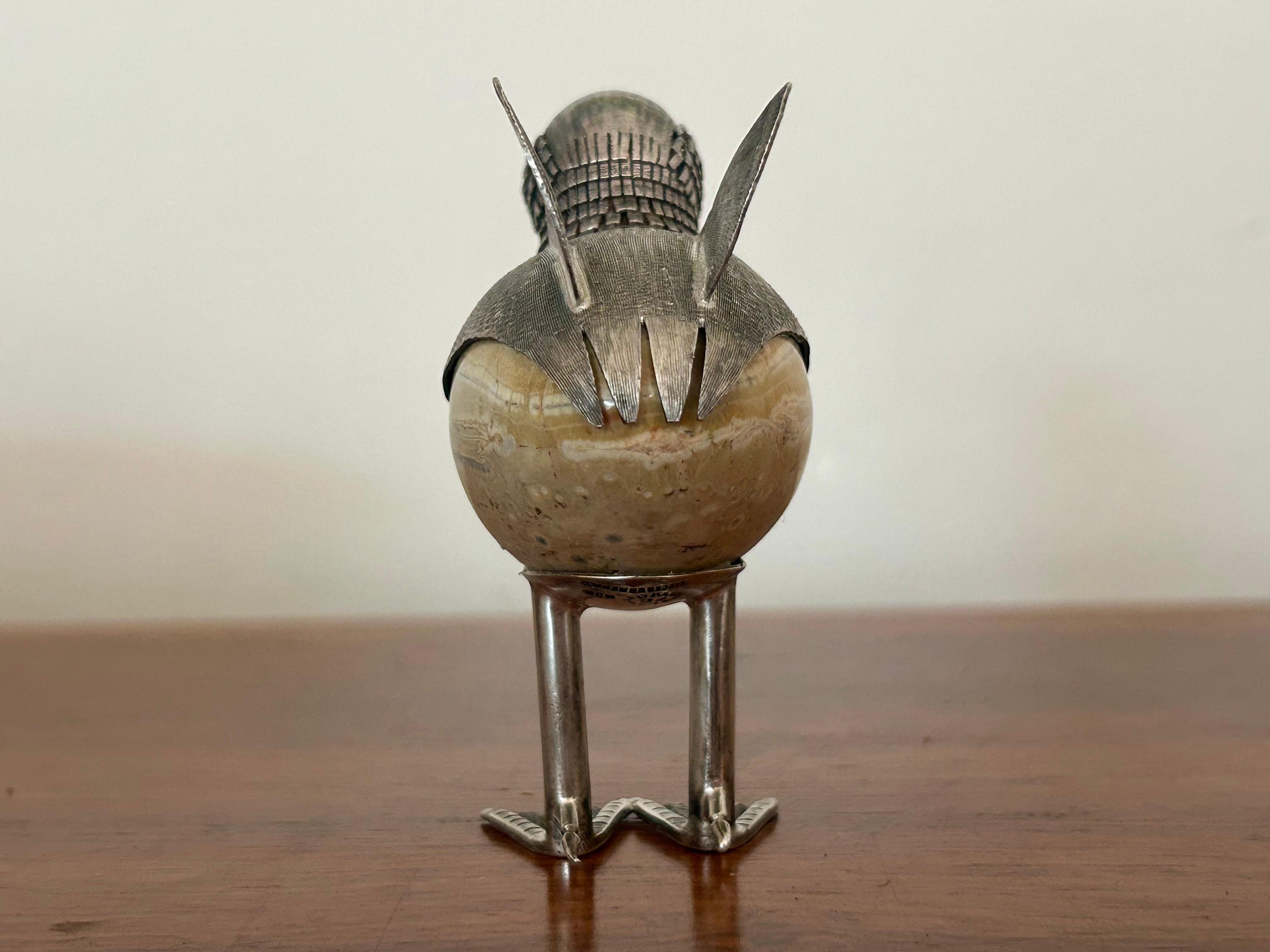 Plata de ley Pájaro Objet d'art México en venta 4
