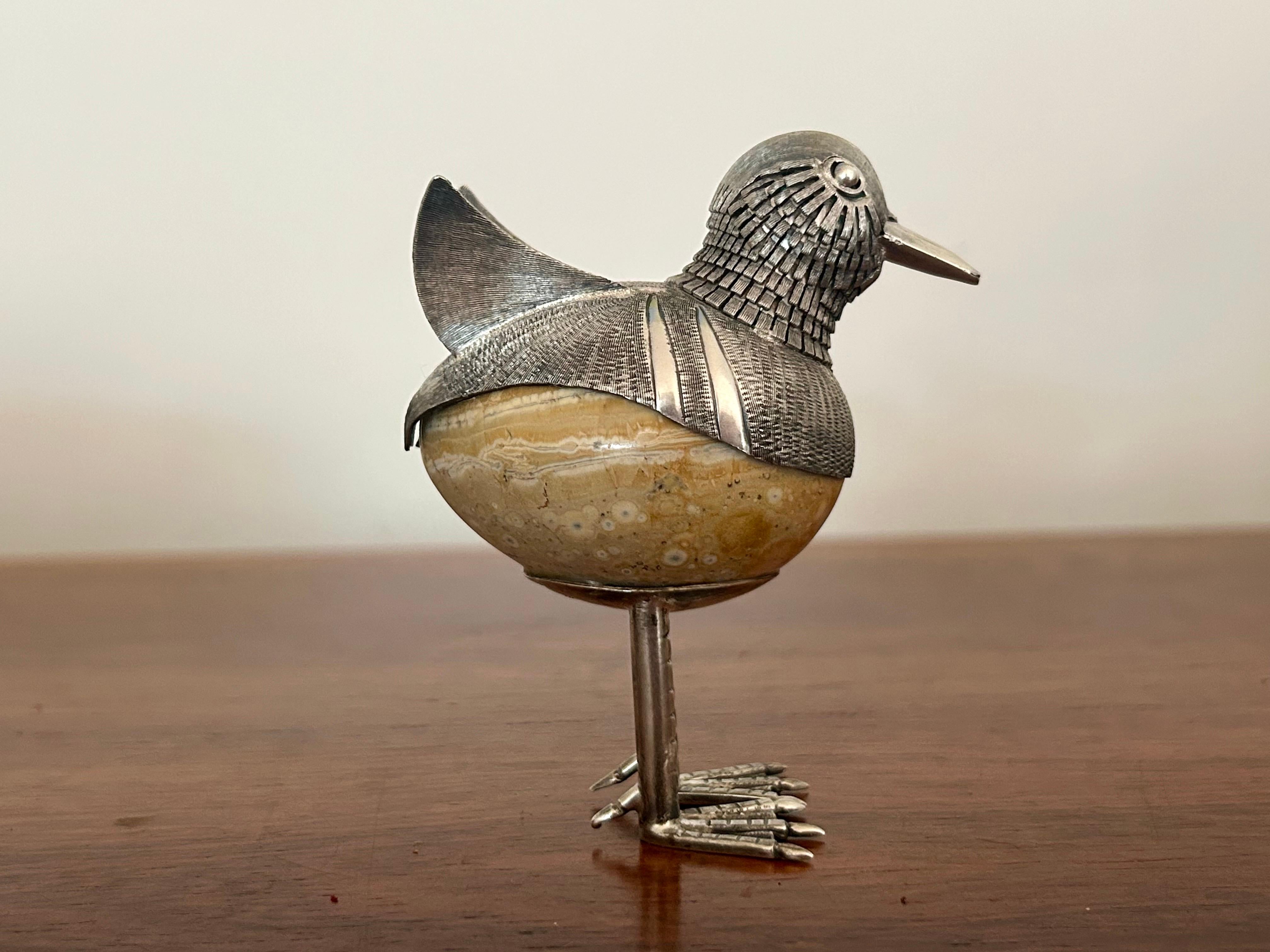 Plata de ley Pájaro Objet d'art México en Excelente estado para la venta en Los Angeles, CA