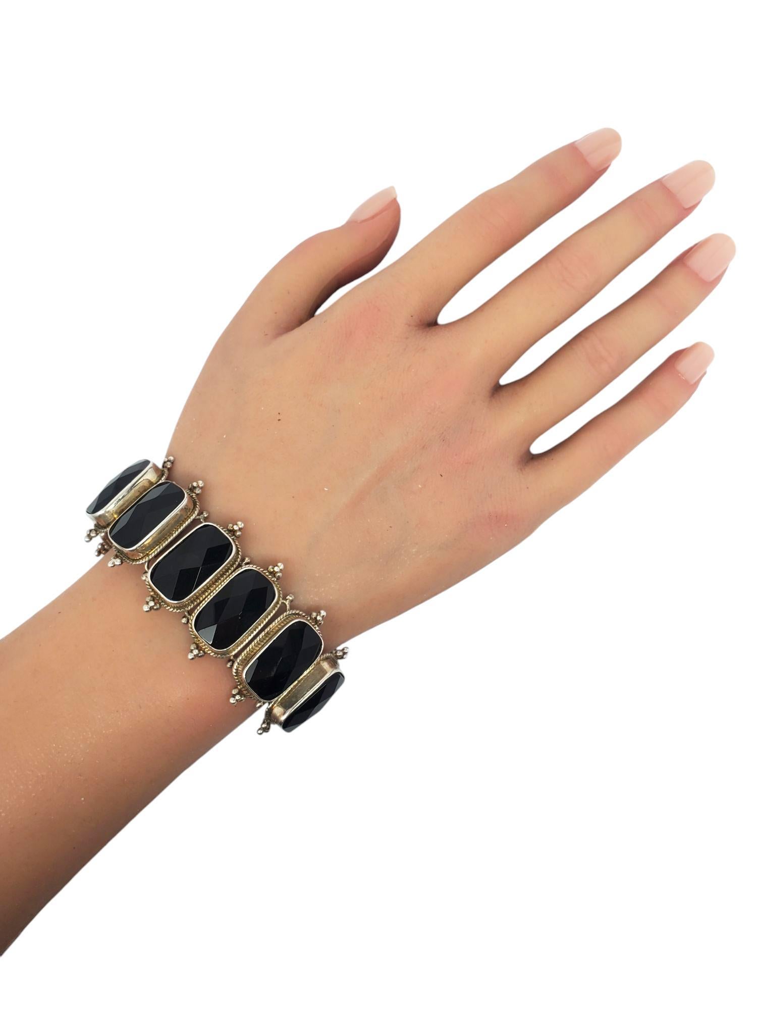 Bracciale A Link in Argento Nero #21176 in vendita 6