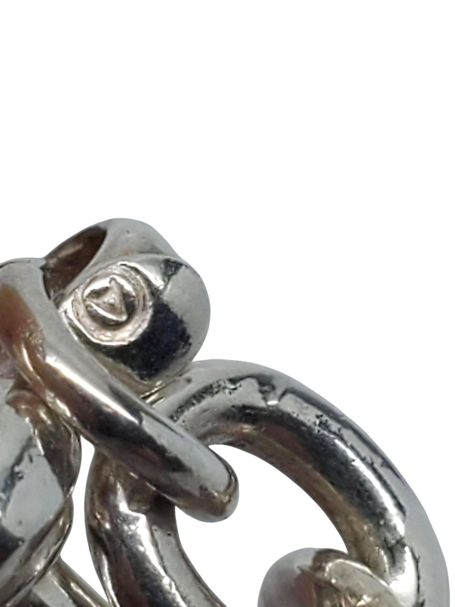 Bracciale A Link in Argento Nero #21176 in vendita 4