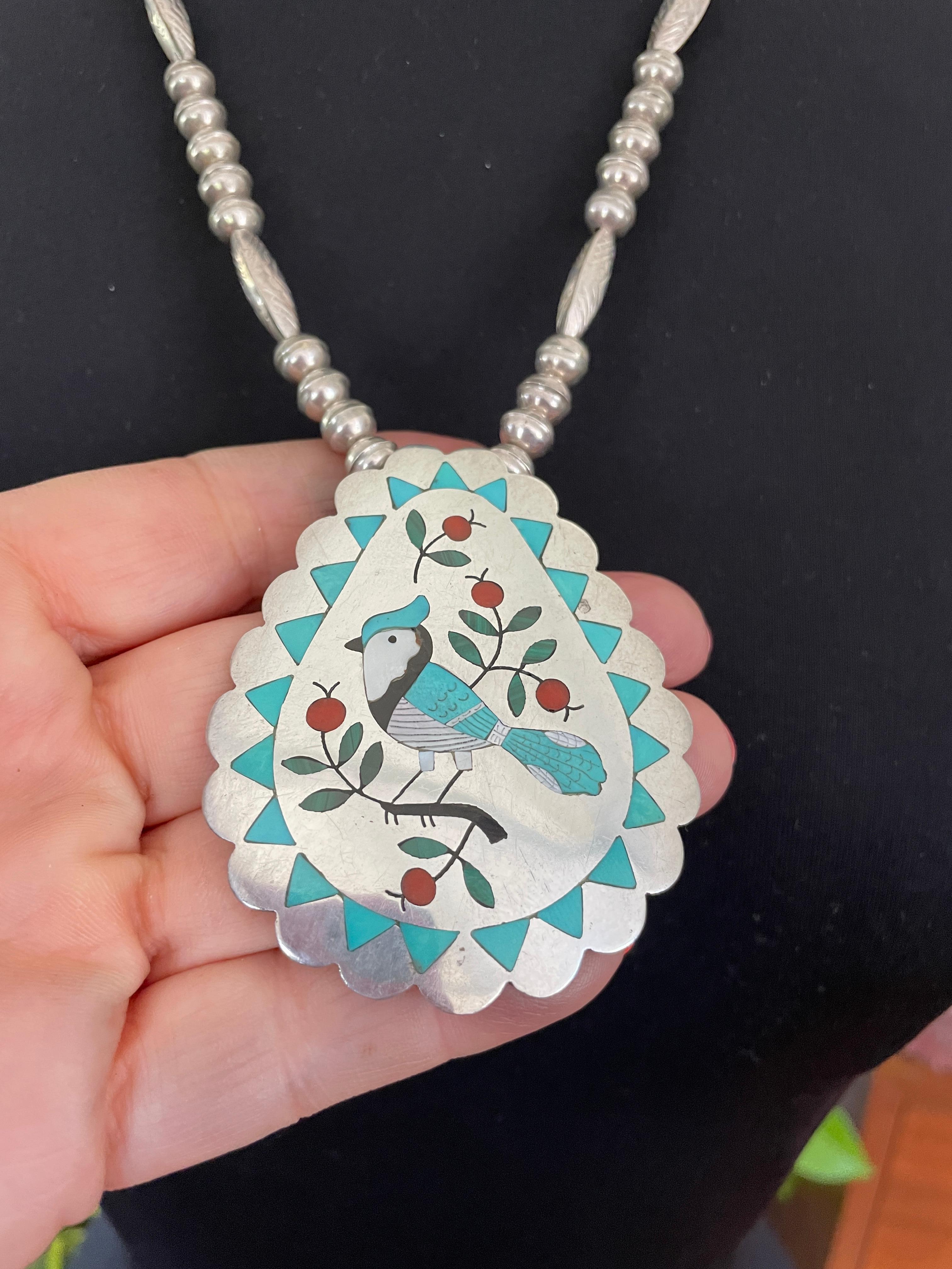 collana corallo blu