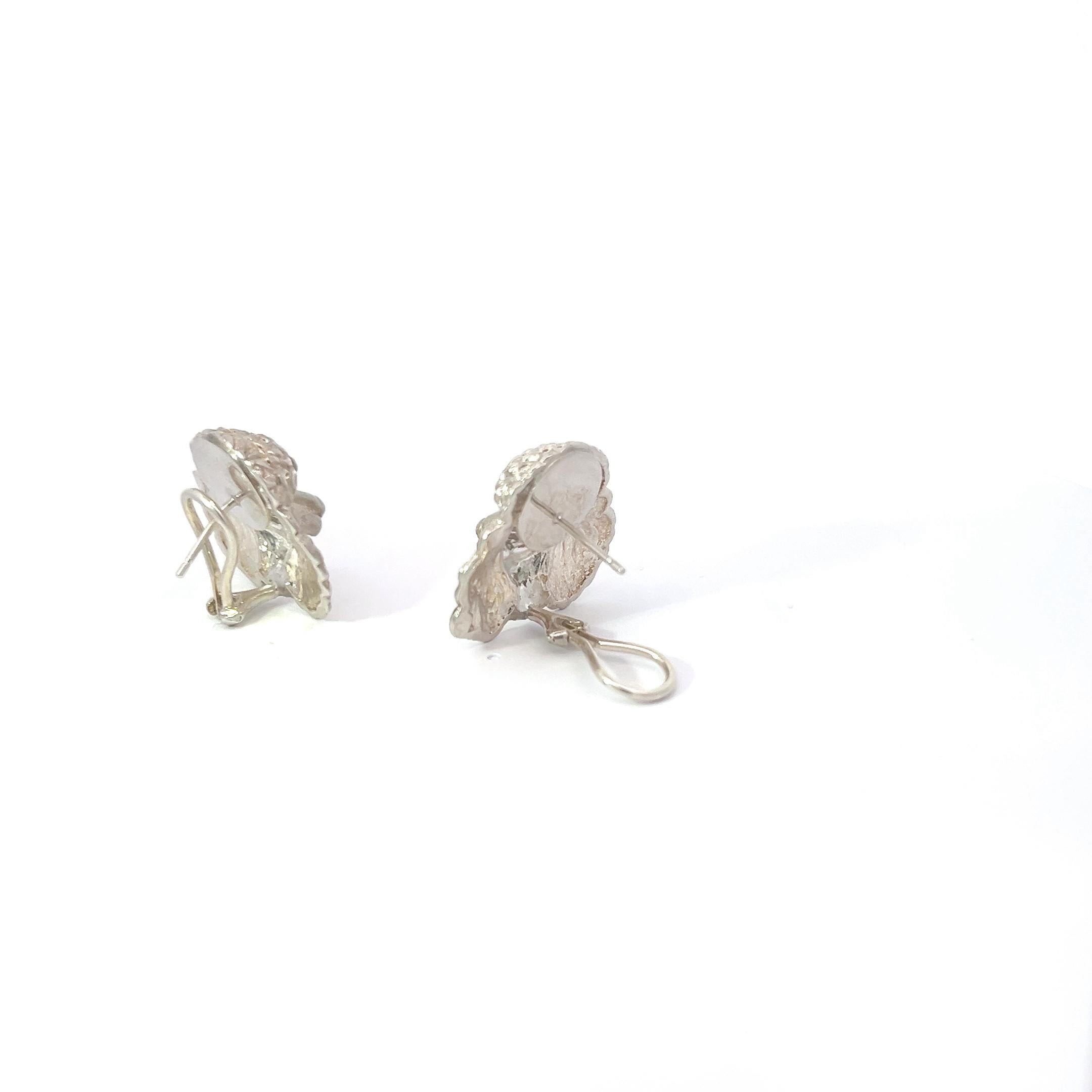 Infuse whimsical charm into your style with our Sterling Silver Puddle Dog Clip-On Earrings, a delightful expression of playful elegance. Crafted with precision, these earrings feature endearing puddle dog motifs cast in lustrous sterling silver,