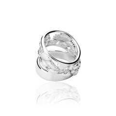 Bague éventail Bordados en argent sterling - Taille 80