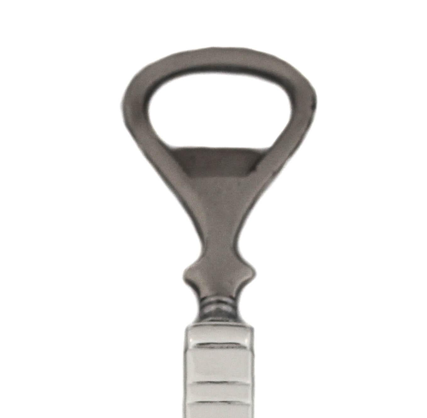 Barware is very in now and sterling silver barware is especially sexy! We think this sterling silver bottle opener will look fabulous on your bar-cart and will make a nice addition to your collection. A great gift for someone who loves entertaining