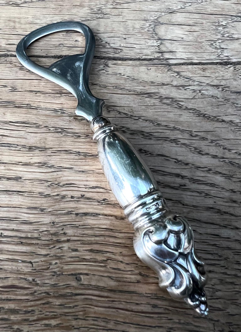 Sterling Silver Bottle Opener, Simpson Hall Miller For Sale at 1stDibs