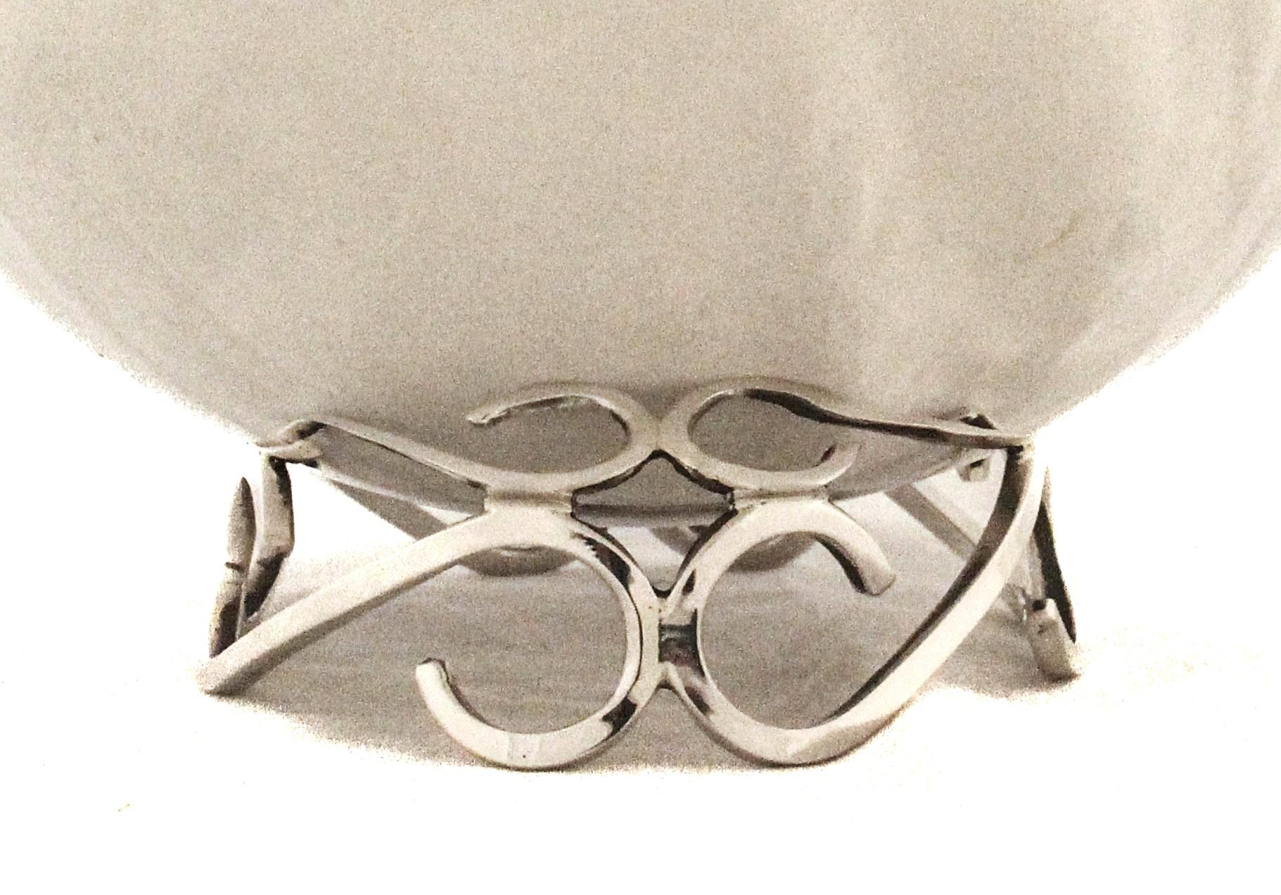 Sterling Silver Bowl by Sciarrotta For Sale 1
