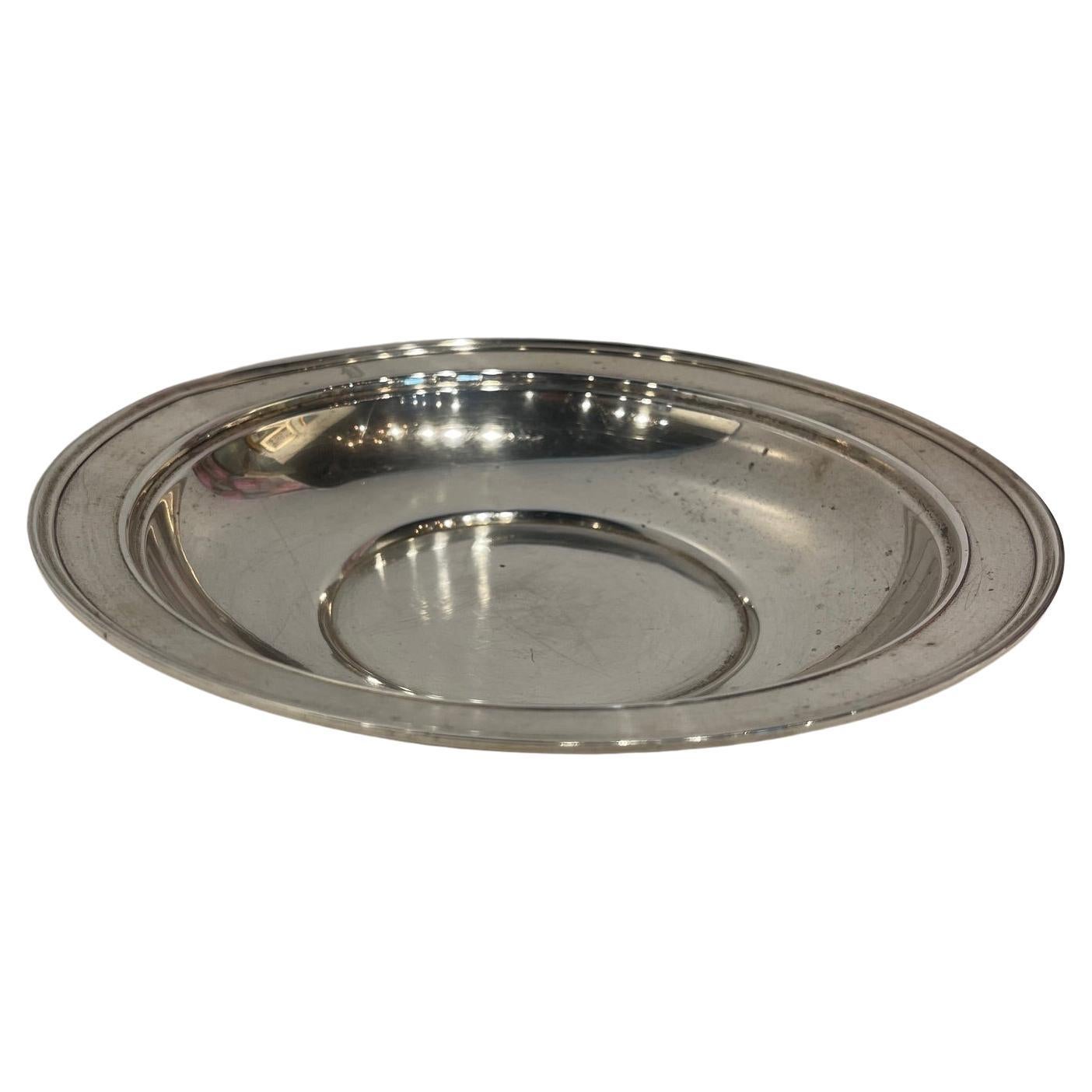 Cuenco de plata de ley  de Shreve & Co. San Francisco, mediados del siglo XX