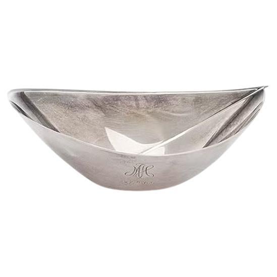 Sterling silver bowl by Tapio Wirkkala for Kultakeskus