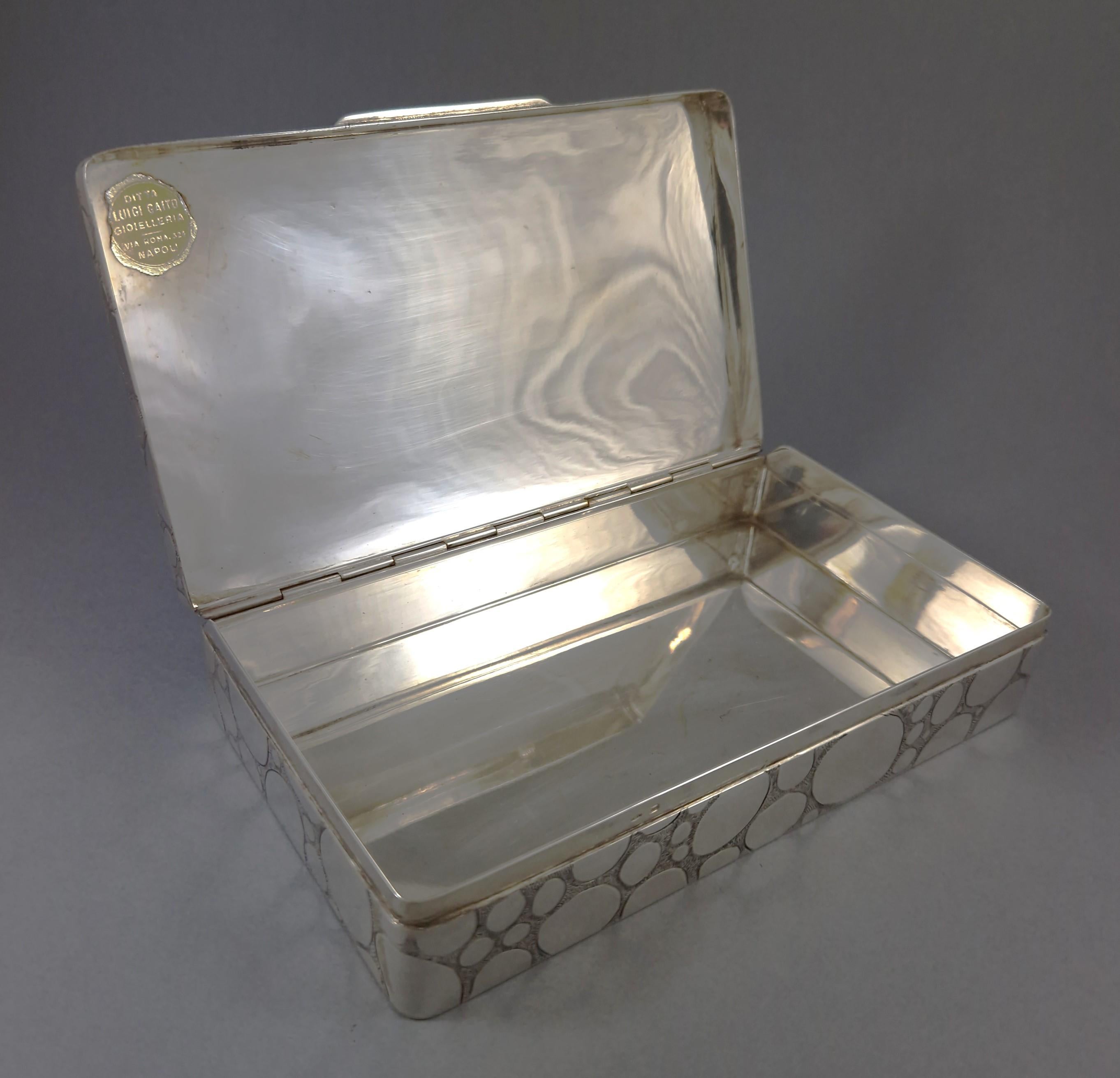 Sterling Silver box For Sale 5